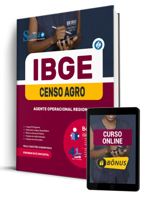 Apostila IBGE Temporário 2026 - Agente Operacional Regional - Imagem 1