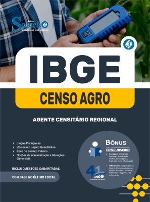 Apostila IBGE Temporário 2026 - Agente Censitário Regional - Imagem 3