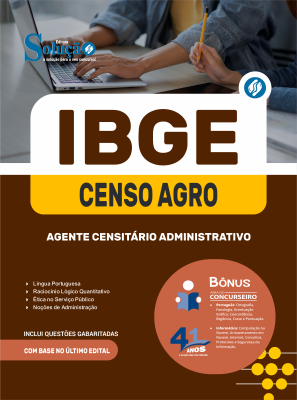 Apostila IBGE Temporário 2026 - Agente Censitário Administrativo - Imagem 3