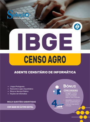 Apostila IBGE Temporário 2026 - Agente Censitário de Informática - Imagem 3