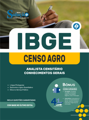 Apostila IBGE Temporário 2026 - Analista Censitário - Conhecimentos Gerais - Imagem 3