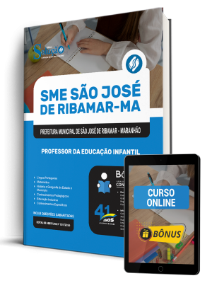 Apostila Prefeitura de São José de Ribamar-MA 2026 - Professor da Educação Infantil - Imagem 1