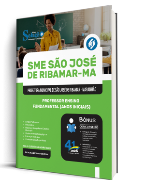 Apostila Prefeitura de São José de Ribamar-MA 2026 - Professor Ensino Fundamental Anos Iniciais - Imagem 2