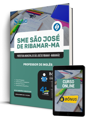 Apostila Prefeitura de São José de Ribamar-MA 2026 - Professor de Inglês - Imagem 1