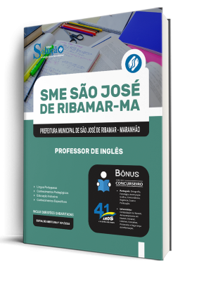 Apostila Prefeitura de São José de Ribamar-MA 2026 - Professor de Inglês - Imagem 2