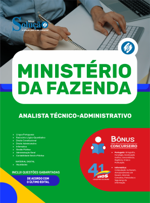 Apostila Ministério da Fazenda 2026 - Analista Técnico-Administrativo - Imagem 3