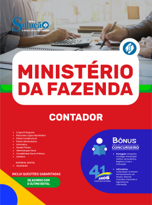 Apostila Ministério da Fazenda 2026 - Contador - Imagem 3
