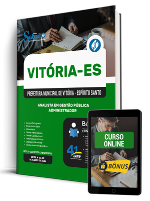 Apostila Prefeitura de Vitória - ES 2026 - Analista em Gestão Pública - Administrador - Imagem 1