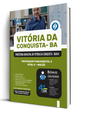 Apostila Prefeitura de Vitória da Conquista - BA 2026 - Professor Fundamental II Nível II - Inglês - Imagem 2