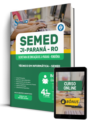 Apostila Prefeitura de Ji-Paraná - RO 2026 - Técnico em Informática - SEMED - Imagem 1