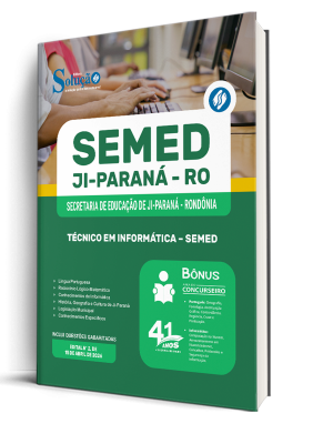 Apostila Prefeitura de Ji-Paraná - RO 2026 - Técnico em Informática - SEMED - Imagem 2