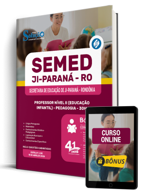 Apostila Prefeitura de Ji-Paraná - RO 2026 - Professor Nível II (Educação Infantil) - Pedagogia - 30h - Imagem 1