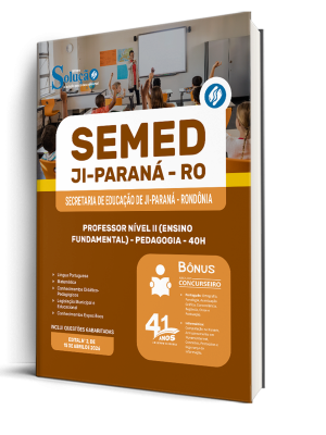 Apostila Prefeitura de Ji-Paraná - RO 2026 - Professor Nível II (Ensino Fundamental) - Pedagogia - 40h - Imagem 2