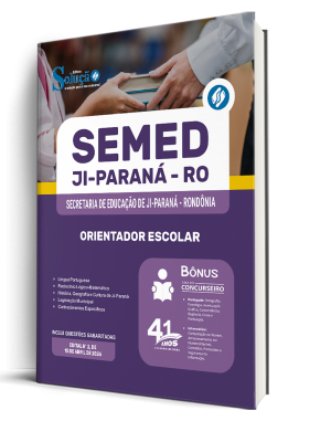 Apostila Prefeitura de Ji-Paraná - RO 2026 - Orientador Escolar - Imagem 2