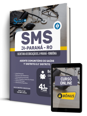 Apostila Prefeitura de Ji-Paraná - RO 2026 - Agente Comunitário De Saúde - 1º Distrito E 2º Distrito - Imagem 1