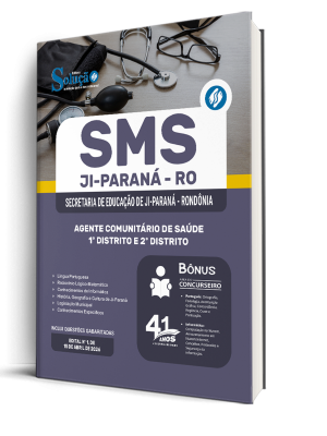 Apostila Prefeitura de Ji-Paraná - RO 2026 - Agente Comunitário De Saúde - 1º Distrito E 2º Distrito - Imagem 2