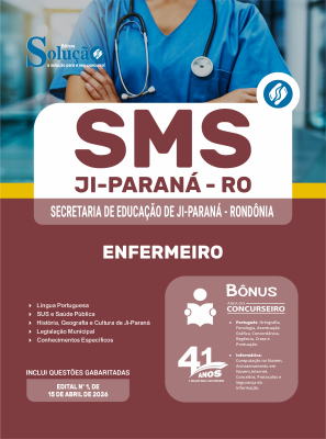 Apostila Prefeitura de Ji-Paraná - RO 2026 - Enfermeiro - Imagem 3