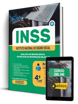 Apostila INSS 2026 - Analista do Seguro Social - Tecnologia da Informação (Bloco 3) - Imagem 1