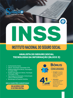 Apostila INSS 2026 - Analista do Seguro Social - Tecnologia da Informação (Bloco 3) - Imagem 3