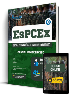 Apostila EsPCEx 2026 - Oficial do Exército - Imagem 1