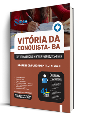 Combo Prefeitura de Vitória da Conquista - BA 2026 - Professor Fundamental I - Nível II - Imagem 2