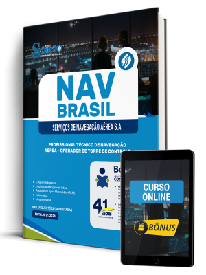 Apostila NAV Brasil 2026 - Profissional Técnico de Navegação Aérea - Operador de Torre de Controle - Imagem 1