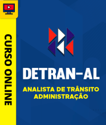 Capa Curso Detran-AL - Analista de Trânsito - Administração