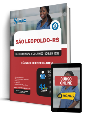 Apostila Prefeitura de São Leopoldo - RS 2026 - Técnico de Enfermagem - Imagem 1
