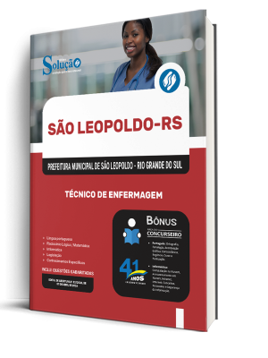 Apostila Prefeitura de São Leopoldo - RS 2026 - Técnico de Enfermagem - Imagem 2
