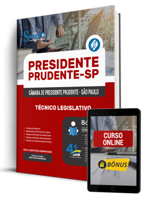Apostila Câmara de Presidente Prudente-SP 2026 - Técnico Legislativo - Imagem 1