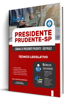 Apostila Câmara de Presidente Prudente-SP 2026 - Técnico Legislativo - Imagem 2