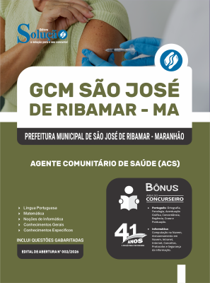 Apostila Prefeitura de São José de Ribamar-MA 2026 - Agente Comunitário de Saúde (ACS) - Imagem 3