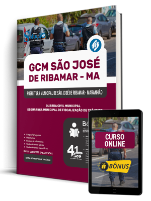 Apostila Prefeitura de São José de Ribamar-MA 2026 - Guarda Civil Municipal - Segurança Municipal De Fiscalização De Trânsito - Imagem 1