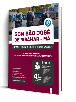 Apostila Prefeitura de São José de Ribamar-MA 2026 - Guarda Civil Municipal - Segurança Municipal De Fiscalização De Trânsito - Imagem 2