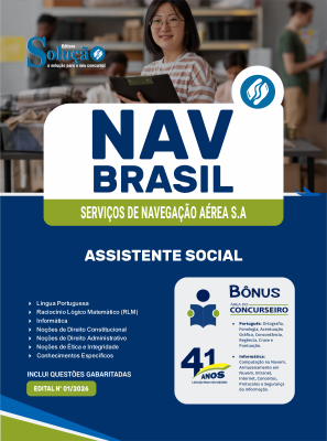 Apostila NAV Brasil 2026 - Assistente Social - Imagem 3