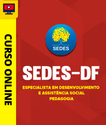 Curso SEDES-DF - Especialista em Desenvolvimento e Assistência Social - Pedagogia - Imagem 1
