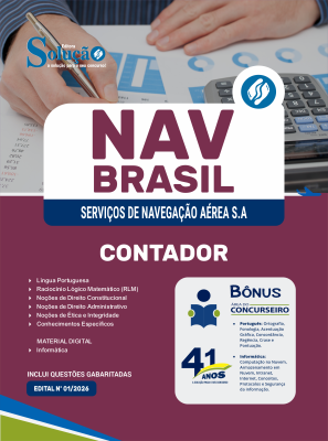 Apostila NAV Brasil 2026 - Contador - Imagem 3