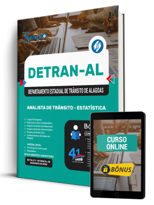 Apostila DETRAN-AL 2026 - Analista de Trânsito - Estatística - Imagem 1