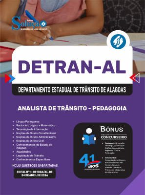 Apostila DETRAN-AL 2026 - Analista de Trânsito - Pedagogia - Imagem 3