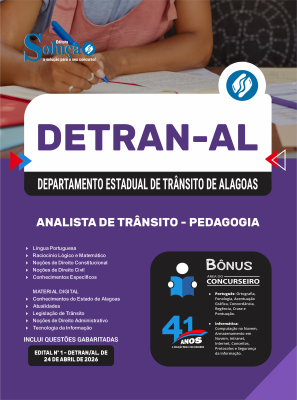 Apostila DETRAN-AL 2026 - Analista de Trânsito - Pedagogia - Imagem 3