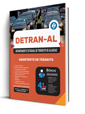Apostila DETRAN-AL 2026 - Assistente de Trânsito - Qualquer Área de Formação - Imagem 2