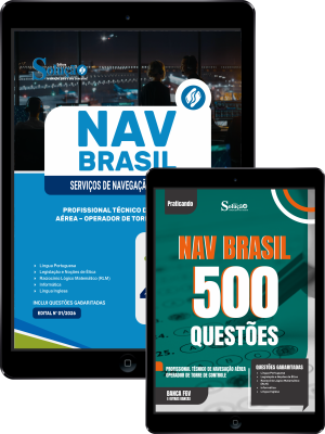 Combo NAV Brasil 2026 - Profissional Técnico de Navegação Aérea - Operador de Torre de Controle - Imagem 1