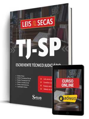 Leis na Íntegra TJ-SP - Escrevente Técnico Judiciário - Imagem 1