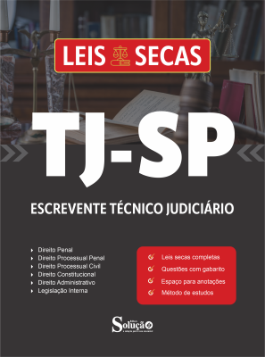 Leis na Íntegra TJ-SP - Escrevente Técnico Judiciário - Imagem 3