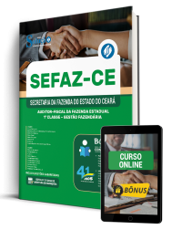 Capa Apostila SEFAZ-CE 2026 - Auditor Fiscal Estadual - Gestão Fazendária