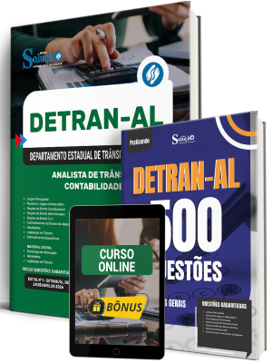 Combo DETRAN-AL 2026 - Analista de Trânsito - Contabilidade - Imagem 1