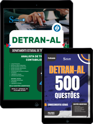 Combo DETRAN-AL 2026 - Analista de Trânsito - Contabilidade - Imagem 1