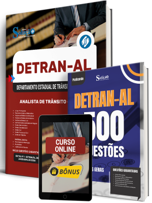 Combo DETRAN-AL 2026 - Analista de Trânsito - Direito - Imagem 1