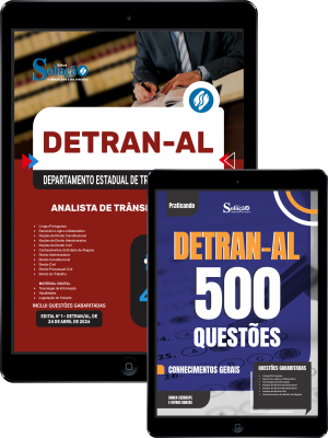 Combo DETRAN-AL 2026 - Analista de Trânsito - Direito - Imagem 1