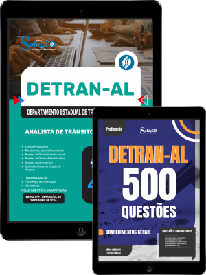 Combo DETRAN-AL 2026 - Analista de Trânsito - Estatística - Imagem 1